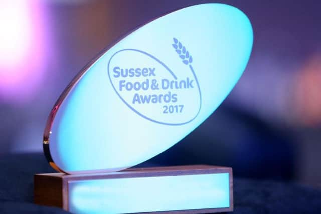 The awards trophy