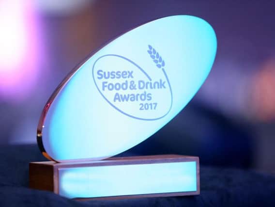 The awards trophy