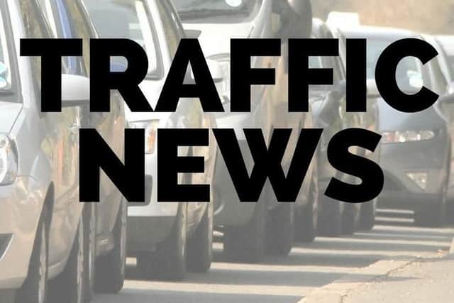 There are long delays from Portsmouth to London on the A3