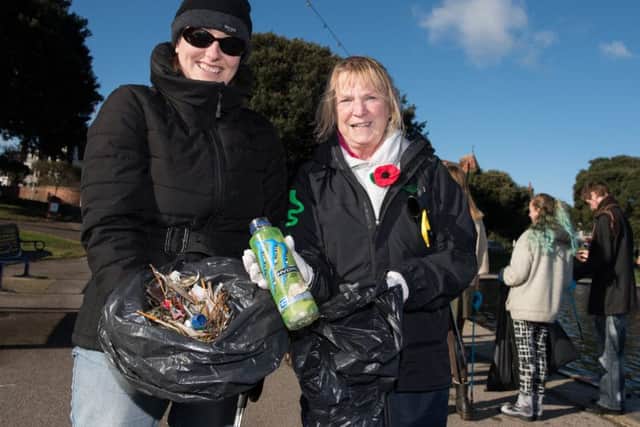 Jane Di Dino, left, and Una Herman.
Picture: Duncan Shepherd