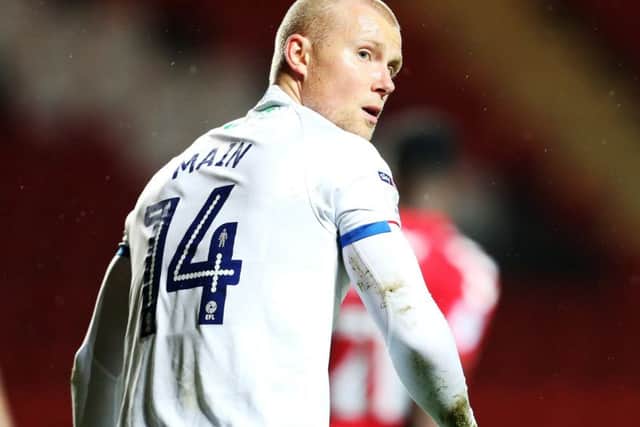 Pompey front man Curtis Main Picture: Joe Pepler