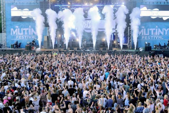 Mutiny Festival brought over £2m to the local economy Picture: Paul Windsor