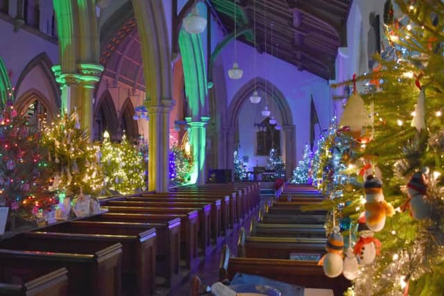 St Marys Church, Alverstoke, will be full of decorated Christmas trees for its annual festival