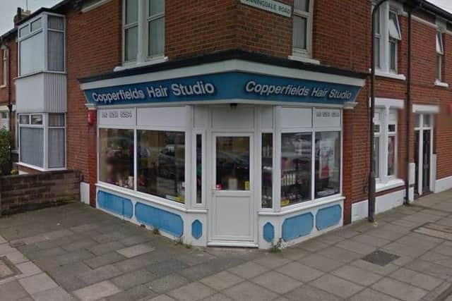 Copperfields Hair Studio, on Hayling Avenue in Baffins. Picture: Google Street View PPP-171118-153719001