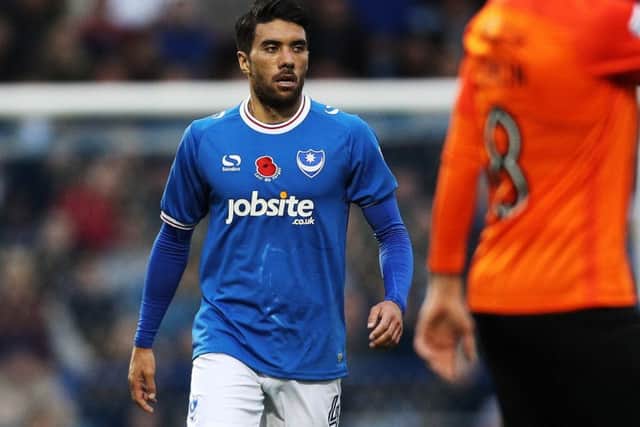 Pompey midfielder Danny Rose. Picture: Joe Pepler