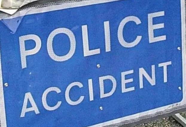 The accident is causing short delays both ways at Southampton Road