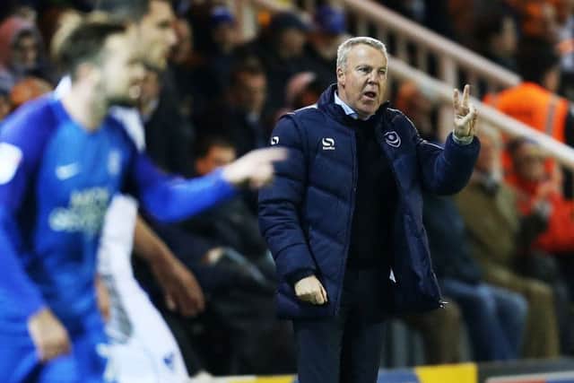 Pompey boss Kenny Jackett. Picture: Joe Pepler