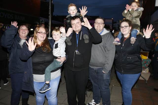 Families flocked to the event